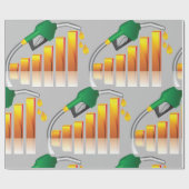 燃料価格 ラッピングペーパー (フラット)