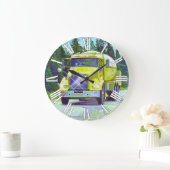 燃料及びガスのタンク車の柱時計 ラージ壁時計 (ホーム)