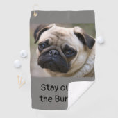 燃料庫を避けて下さい ゴルフタオル (インサイチュ)