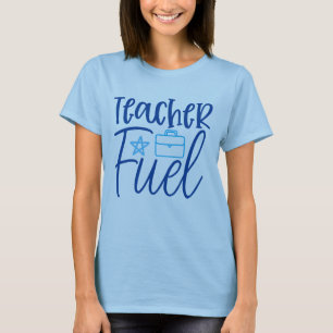 燃料教え女性 Tシャツ