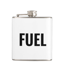 燃料白黒ミニマリストのフラックールク フラスク