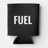 燃料白黒ミニマルクールリスト 缶クーラー (正面)