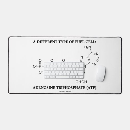燃料電池違うのATP生化学の一種 デスクマット (キーボード&マウス)