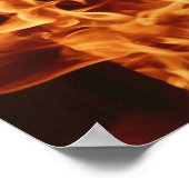 燃焼スカル ポスター (角)