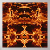 燃焼スカル ポスター (正面)