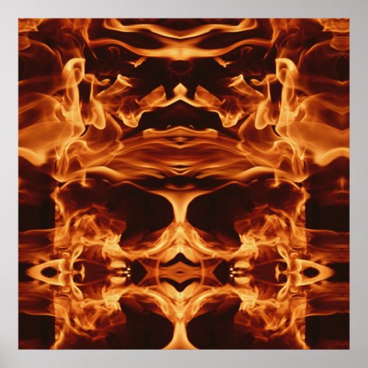 燃焼スカル ポスター (正面)