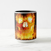 燃焼スカル マグカップ (中央)