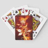 燃焼バラ トランプ (裏面)