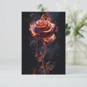 燃焼バラ 招待状 (スタンド正面)