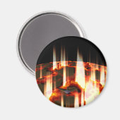 燃焼惑星 マグネット (正面/裏面)