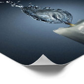 燃焼水 ポスター (角)