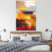 燃焼範囲 キャンバスプリント (インサイチュ (寝室))