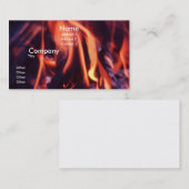 燃焼 名刺 (正面/裏面)