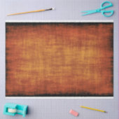 燃素朴焼オレンジ色のテクスチャ背景の切り離し 薄葉紙 (クラフト)