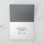 燃考え焼した森のキツネ カード (内部)