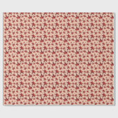 燃自然焼紅葉 ラッピングペーパー (フラット)