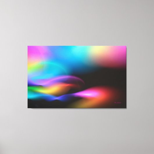 燐光性潮 キャンバスプリント (正面)