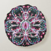 燐光性禅ロータスラウンドピロー ラウンドクッション (裏面)