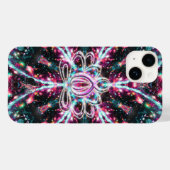 燐光性禅ロータス Case-Mate iPhoneケース (裏面 (横))