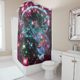 燐光星フィールドシャワーカーテン シャワーカーテン