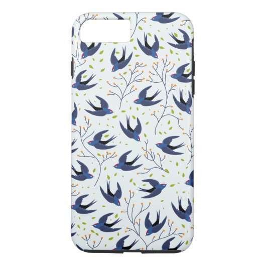 燕の模様 Case-Mate iPhoneケース (裏面)