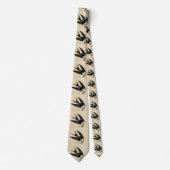 燕尾鷹 – アウドゥボンの鳥 ネクタイ (正面)