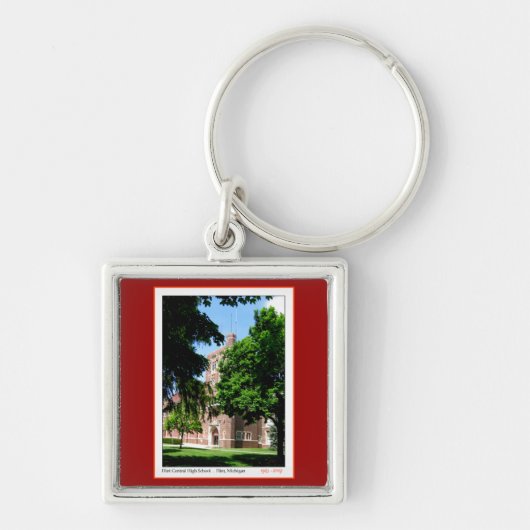 燧石の中央最高 キーホルダー (正面)