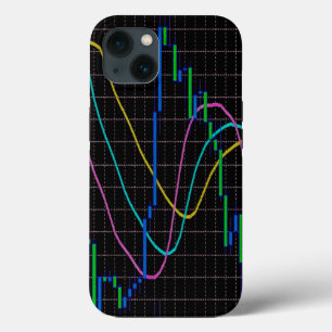 燭台の図表の外国為替 iPhone 13ケース