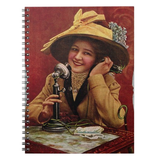 燭台の電話ノートの1910年代の恋人 ノートブック (正面)