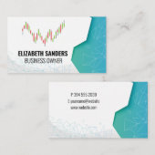 燭台 | 幾何学的パターン 名刺 (正面/裏面)