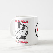 燻製にしんの魚釣りクラブ コーヒーマグカップ (正面左)