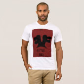 燻製の魚の子供のヘッドTシャツ Tシャツ (正面フル)