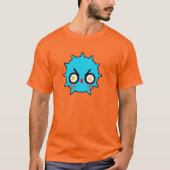爆弾だ！（青） （男の場合） Tシャツ (正面)