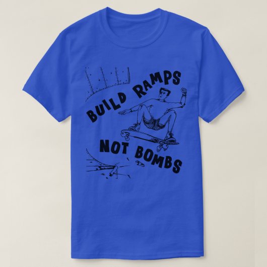 爆弾ではなくランプを作る Tシャツ (デザイン正面)