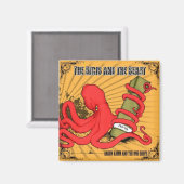 爆弾と獣の磁石 マグネット (正面/裏面)