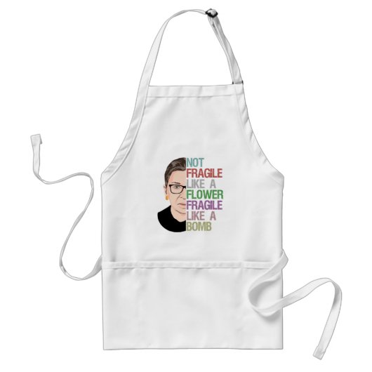 爆弾のような脆弱な銀行 スタンダードエプロン (正面)