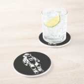 爆弾のスーツ コースター (側面)