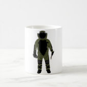爆弾のスーツ コーヒーマグカップ (中央)