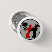 爆弾の偵察者の自衛の勲功記章 缶バッジ (正面&裏面)