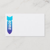 爆弾の名刺 名刺 (裏面)