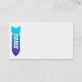 爆弾の名刺 名刺 (正面)