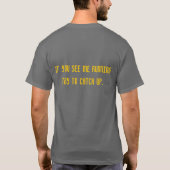 爆弾の技術者のワイシャツ Tシャツ (裏面)