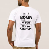 爆弾の技術者 Tシャツ (裏面)