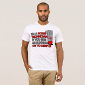 爆弾の技術者 Tシャツ (正面フル)