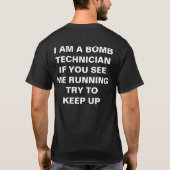 爆弾のTechnicanのTシャツ Tシャツ (裏面)