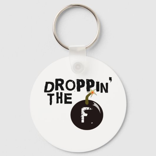 爆弾を落とす キーホルダー (正面)