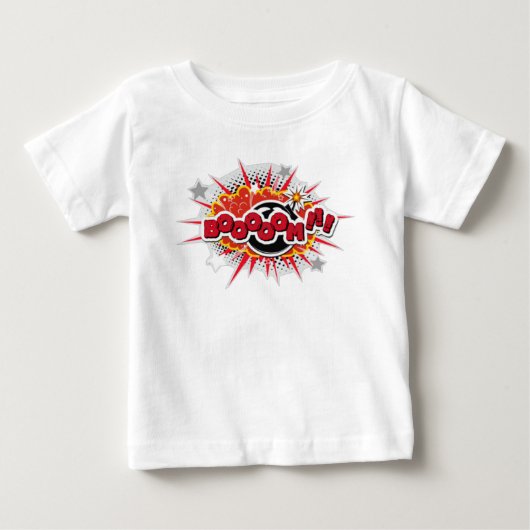 爆弾ベイビーTシャツ ベビーTシャツ (正面)