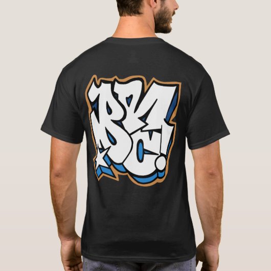 爆弾ラッシュサイバーファンク Tシャツ (裏面)