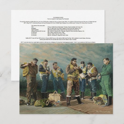 爆弾少年団 ポストカード (正面/裏面)