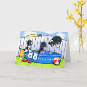 爆弾遠くに カード (黄色い花)